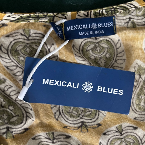 Mexicali Blues Block Print Rubi Wrap Dress SZ L/XL NWT - Picture 4 of 11